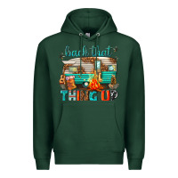 Sports Green back that thing up Premium Hoodie - texasbilliewilder