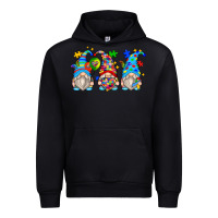 Black autism gnomes Urban Hoodie - Zillion Design Studio