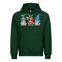 Foreset Green autism gnomes Urban Hoodie - Zillion Design Studio