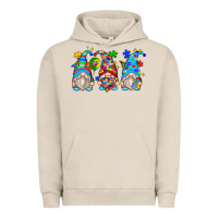 Pigment French Oak autism gnomes Urban Hoodie - Zillion Design Studio