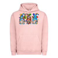 Pigment Salmon autism gnomes Urban Hoodie - Zillion Design Studio
