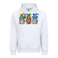 White autism gnomes Urban Hoodie - Zillion Design Studio