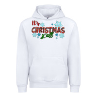 White It's Christmas Y'all Season Winter Urban Hoodie - RanaPortraitStore