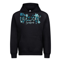 Black It's Freezin Season Winter Urban Hoodie - RanaPortraitStore