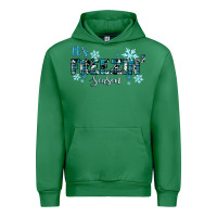 Emerald It's Freezin Season Winter Urban Hoodie - RanaPortraitStore
