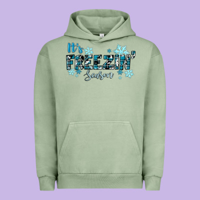 It's Freezin Season Winter Urban Hoodie Designed By Ranaportraitstore