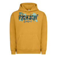 Pigment Peanut Butter It's Freezin Season Winter Urban Hoodie - RanaPortraitStore
