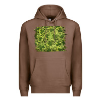 Chestnut st patrick's day shamrock leopard background Premium Hoodie - RanaPortraitStore