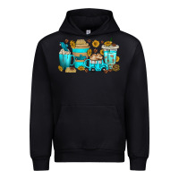 Black truck coffee cups Urban Hoodie - texasbilliewilder