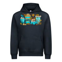 Navy truck coffee cups Urban Hoodie - texasbilliewilder