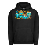 Pigment Black truck coffee cups Urban Hoodie - texasbilliewilder