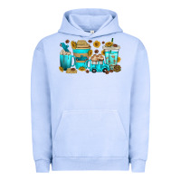 Pigment Grape Ice truck coffee cups Urban Hoodie - texasbilliewilder