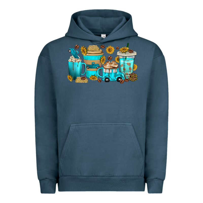 Truck Coffee Cups Urban Hoodie by texasbilliewilder | Teevron