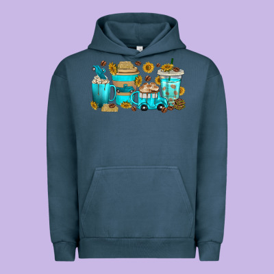 Urban Hoodie truck coffee cups