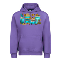 Tulip truck coffee cups Urban Hoodie - texasbilliewilder
