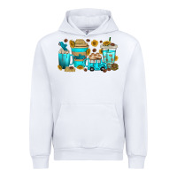 White truck coffee cups Urban Hoodie - texasbilliewilder