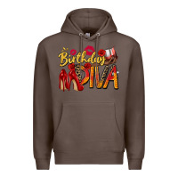 Coffee birthday diva Premium Hoodie - Zillion Design Studio