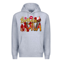 Heather Grey birthday diva Premium Hoodie - Zillion Design Studio