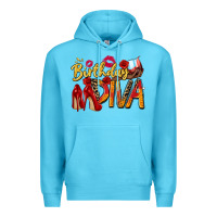 Ocean Blue birthday diva Premium Hoodie - Zillion Design Studio