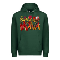 Sports Green birthday diva Premium Hoodie - Zillion Design Studio