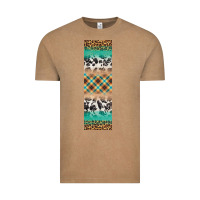 Vintage Coffee fall pattern Vintage Tee - Artiststas