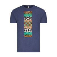 Vintage Denim fall pattern Vintage Tee - Artiststas