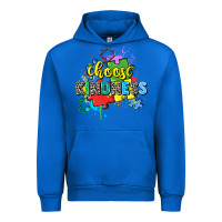 Cobalt choose kindness Urban Hoodie - Zillion Design Studio