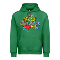 Emerald choose kindness Urban Hoodie - Zillion Design Studio