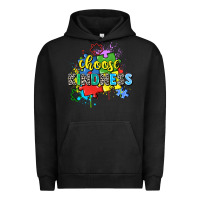 Pigment Black choose kindness Urban Hoodie - Zillion Design Studio