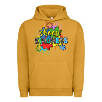 Pigment Peanut Butter choose kindness Urban Hoodie - Zillion Design Studio