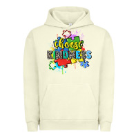 Pigment Pistachio choose kindness Urban Hoodie - Zillion Design Studio