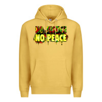 Antique Gold no justice no peace Premium Hoodie - Zillion Design Studio