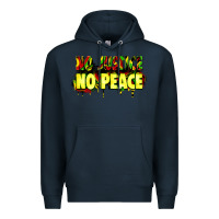 Navy no justice no peace Premium Hoodie - Zillion Design Studio