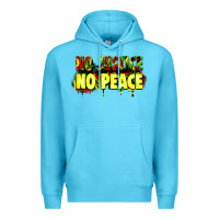 Ocean Blue no justice no peace Premium Hoodie - Zillion Design Studio