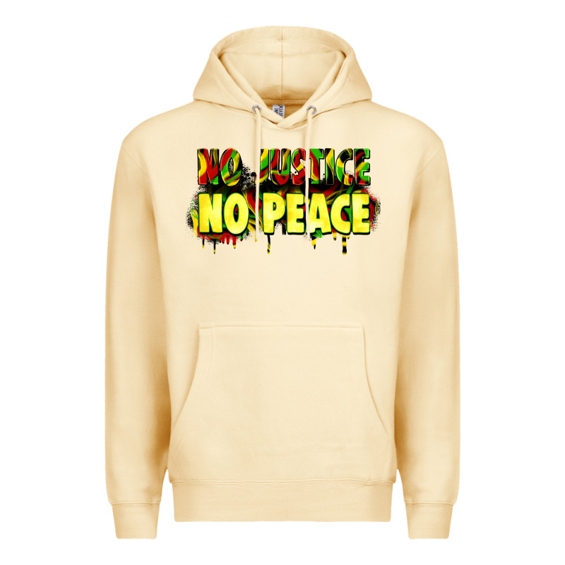 No Justice No Peace Premium Hoodie by Zillion Design Studio | Teevron