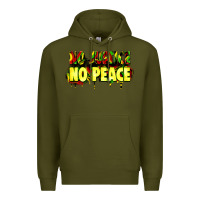 Army Green no justice no peace Premium Hoodie - Zillion Design Studio