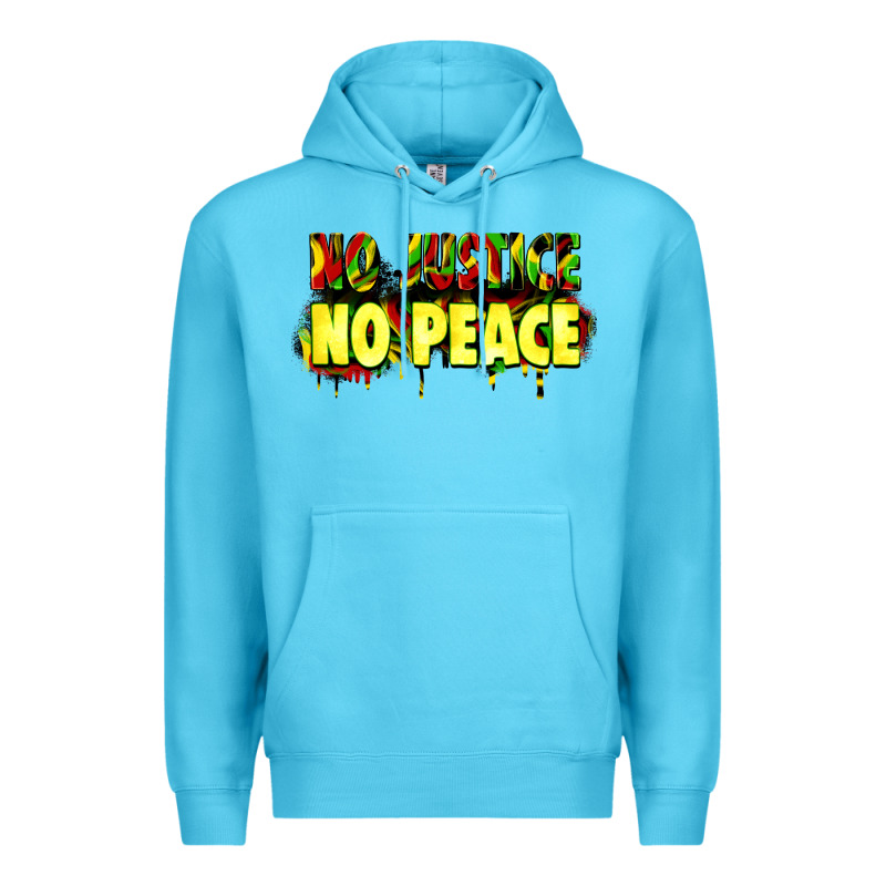 No Justice No Peace Premium Hoodie by Zillion Design Studio | Teevron