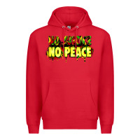 Red no justice no peace Premium Hoodie - Zillion Design Studio