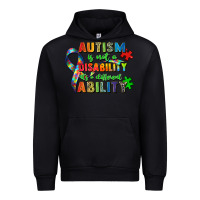 Black autism is not a disability its a different ability Urban Hoodie - Zillion Design Studio