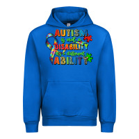 Cobalt autism is not a disability its a different ability Urban Hoodie - Zillion Design Studio