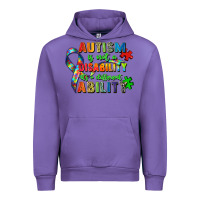 Tulip autism is not a disability its a different ability Urban Hoodie - Zillion Design Studio