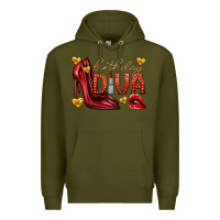 Army Green birthday diva Premium Hoodie - texasbilliewilder