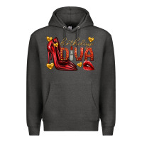 Charcoal Heather birthday diva Premium Hoodie - texasbilliewilder