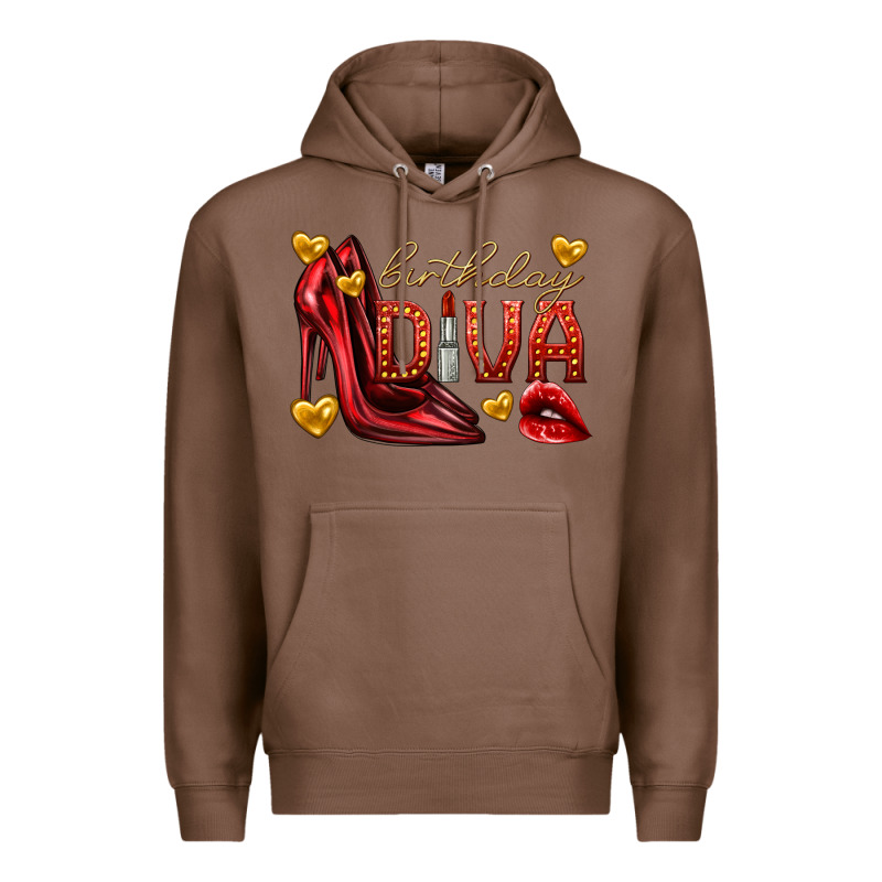 Birthday Diva Premium Hoodie by texasbilliewilder | Teevron