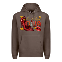 Coffee birthday diva Premium Hoodie - texasbilliewilder
