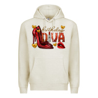 Oatmeal Heather birthday diva Premium Hoodie - texasbilliewilder