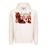 Pale Pink birthday diva Premium Hoodie - texasbilliewilder
