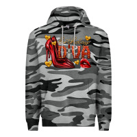 Slate Camo birthday diva Premium Hoodie - texasbilliewilder