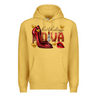 Antique Gold birthday diva Premium Hoodie - texasbilliewilder