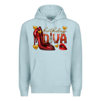 Blue Mist birthday diva Premium Hoodie - texasbilliewilder